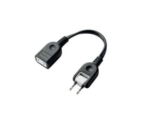 電源延長コード　0.1m　ブラック