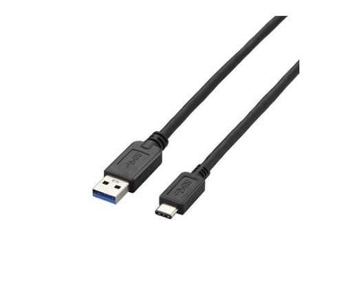 USB3.1ケーブル A-Cタイプ ノーマル 1m ブラック