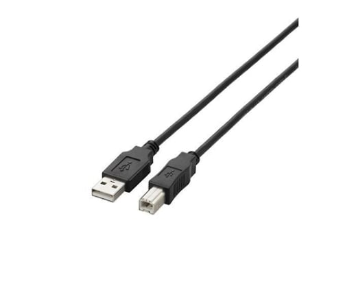 USB2.0ケーブル A-Bタイプ ノーマル 3m ブラック