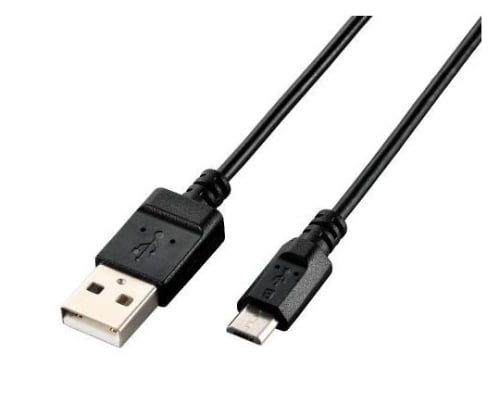 microUSBケーブル USB2.0 エコパッケージ 1.5m ブラック