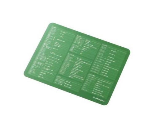 入力支援マウスパッド　EXCEL