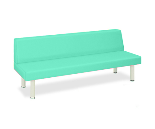 フィン(01) 幅45(全幅62)×長さ120×高さ44(全高78)cm ライトグリーン