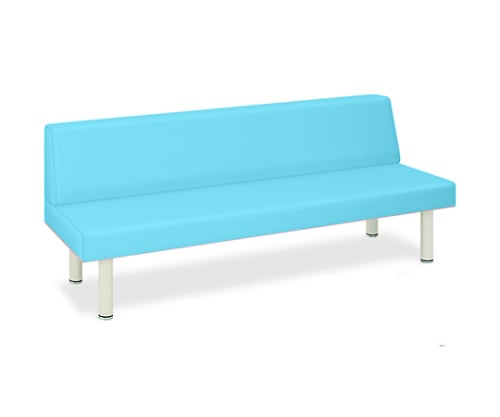 フィン(01) 幅45(全幅62)×長さ120×高さ44(全高78)cm スカイブルー