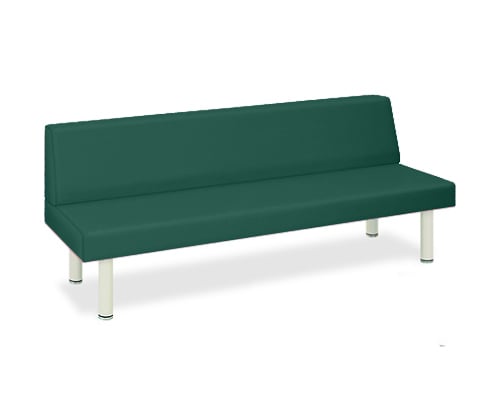 フィン(01) 幅45(全幅62)×長さ120×高さ44(全高78)cm メディグリーン