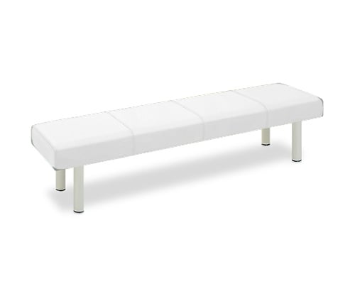 ソファー・背無し 幅45×長さ120×高さ40cm 白