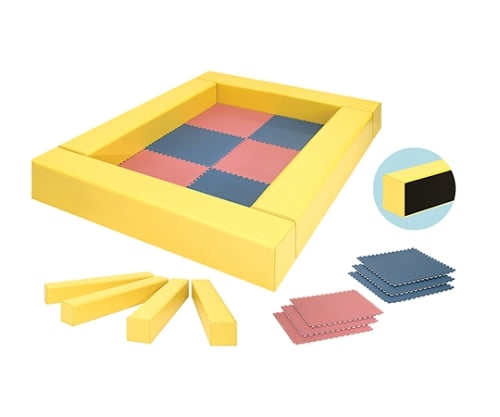 キッズコーナー 幅20×長さ130×高さ20㎝(2個) メディグリーン