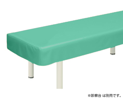 レザー製診察台カバー 幅60×長さ180cm ライトグリーン