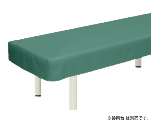 レザー製診察台カバー 幅60×長さ180cm メディグリーン
