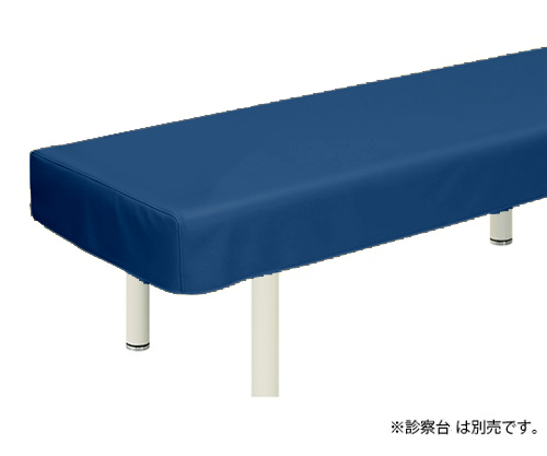レザー製診察台カバー 幅65×長さ190cm メディブルー