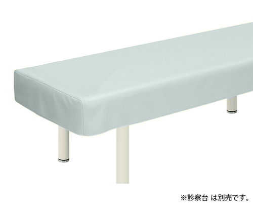 レザー製診察台カバー 幅70×長さ190cm グレー
