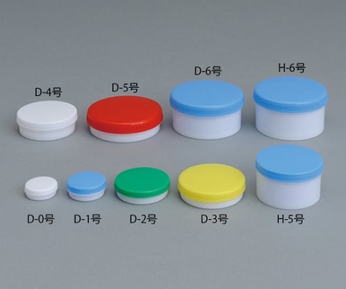 軟膏容器 M型容器D-5号（50） 55mL 青キャップ 滅菌済 1ケース（100個入）　645510 2