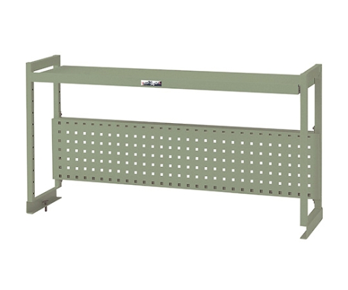 ワークテーブル架台 棚板1段+パンチングパネルタイプ