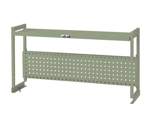 ワークテーブル架台 棚板1段+パンチングパネルタイプ