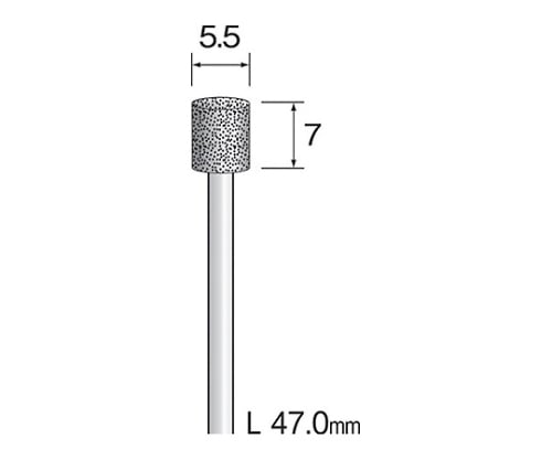 電着ダイヤモンドバー　５．５