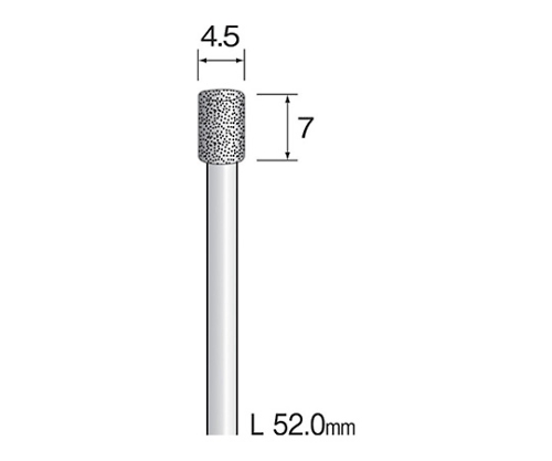 電着ダイヤモンドバー　４．５