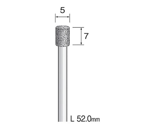 電着ダイヤモンドバー　５．０
