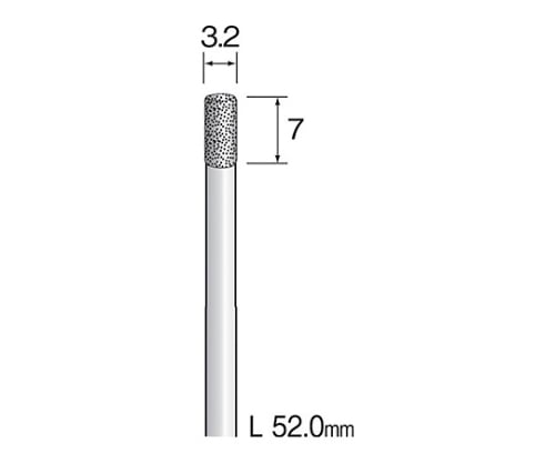 電着ダイヤモンドバー　３．２