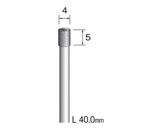 電着ダイヤモンドコアドリル　４ｍｍΦ