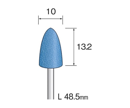 ブルー砥石　４８．５ｍｍ　（１０個）