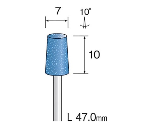 ブルー砥石　４７ｍｍ　（１０個）