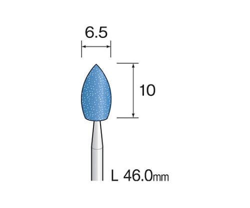 ブルー砥石　４６ｍｍ　（１０個）