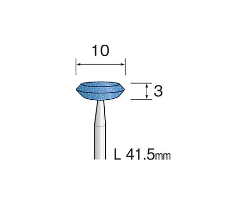 ブルー砥石　４１．５ｍｍ（１０個）
