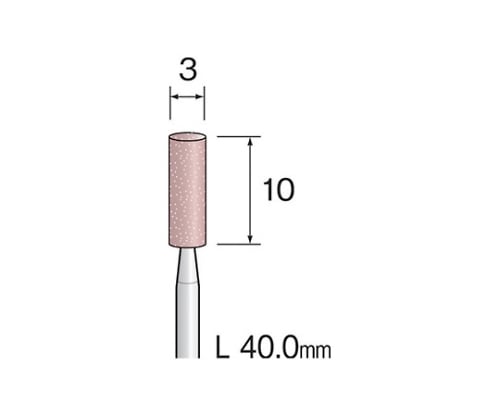 61-3892-63 PAピンク砥石 ３７ｍｍ （１０個） CA1011 【AXEL】 アズワン