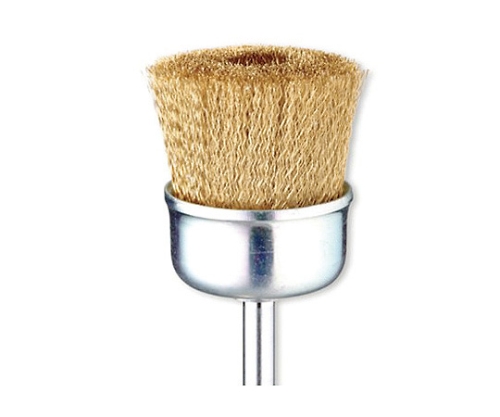 真鍮ブラシ　カップ型　Φ40×24ｍｍ