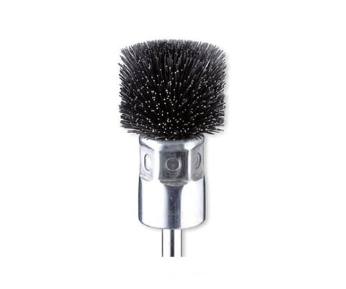 軸付ブラシ スチール Φ30×25ｍｍ