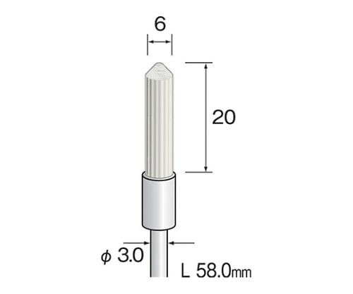 ミニター ファイバーブラシロング FD3033 (61-3907-86)-