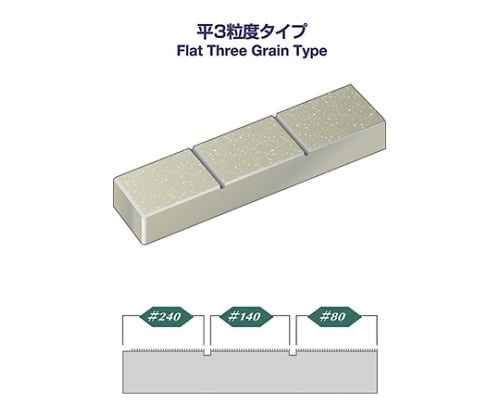 61-3922-27 電着ダイヤモンドドレッサー 平タイプ 3粒度 PA4112 【AXEL