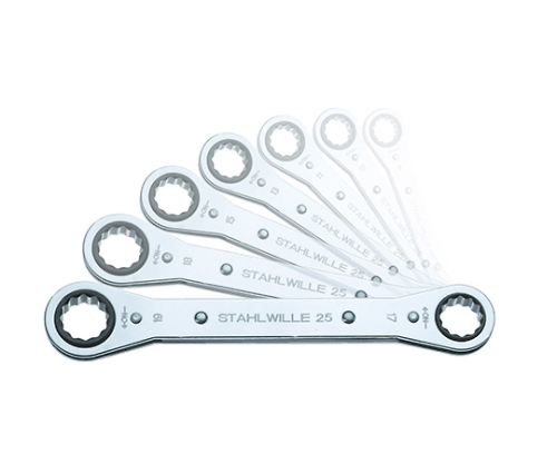 61-3948-44 板ラチェットメガネセット （96415601） 25A/7PCN