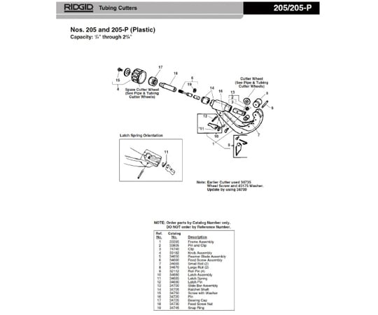 Ｅ－３４８１－Ｘ　フィードスクリューアッセンブリ　Ｆ／２０５