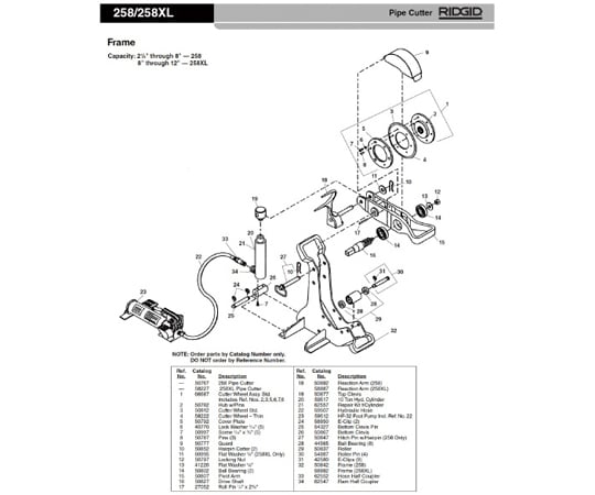 ボトム　クレビスピン　Ｆ／２５８