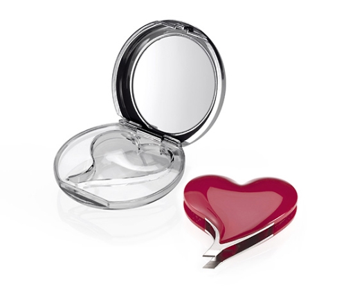 ハート型ピンセット（レッド）