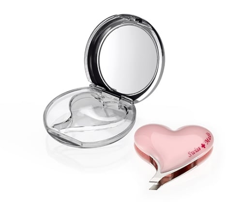 ハート型ピンセット（ピンク）