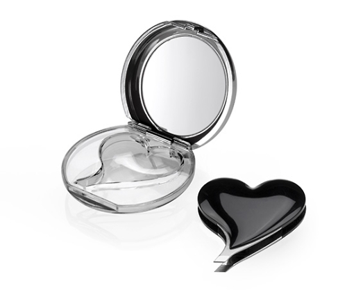 ハート型ピンセット（ブラック）