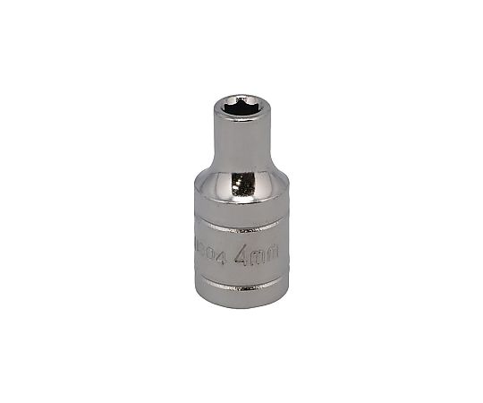 ソケット（６角棒）　１／４ＤＲ　４ｍｍ