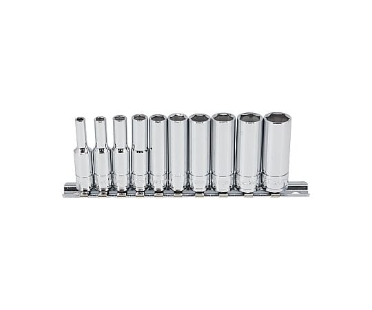 ディープソケットセット（Ｖ）　１／４ＤＲ　１０ＰＣ