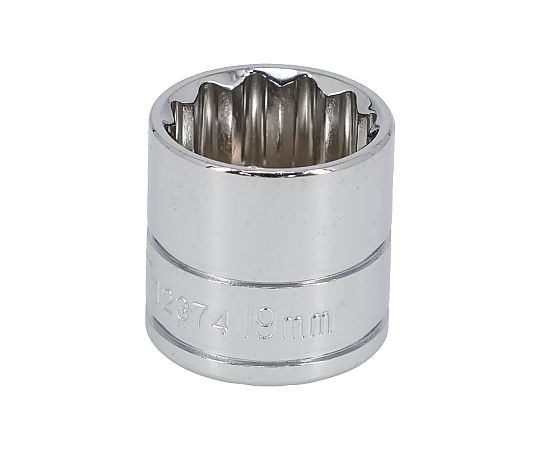 ソケット（１２角）　３／８ＤＲ　１９ｍｍ
