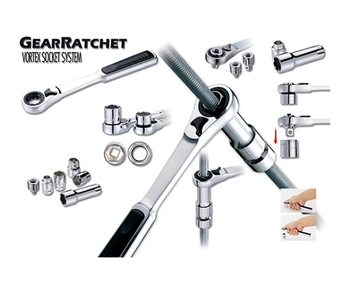 61-4089-93 ボルテックスソケットセット 10－19MM・3/8”－3/4