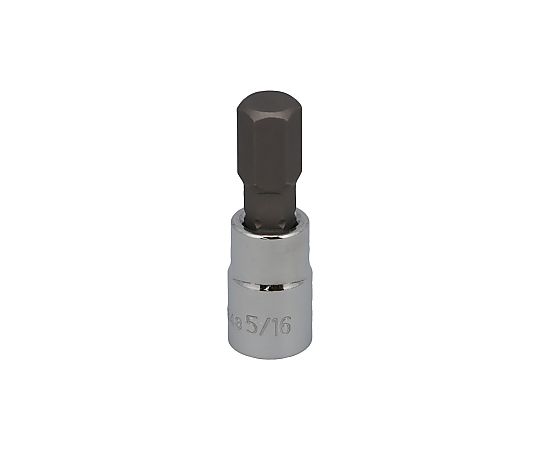 ヘックスビットソケット　１／４ＤＲ　５／１６＂