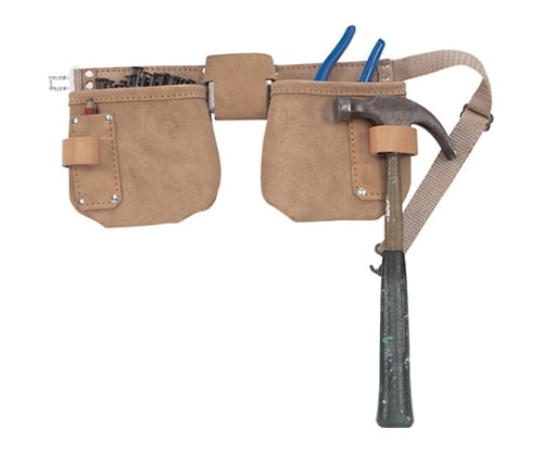 腰袋両側 革製 ベルト付 子供用 AP-710