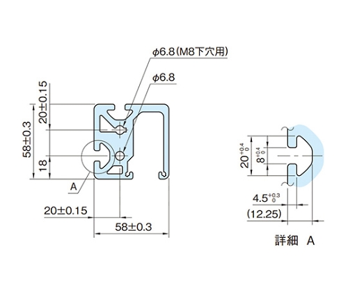 ［Discontinued］Roller Profile 14 DE-RP14-3M