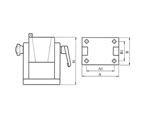 61-4259-24 工具取付台 PRH-BT30 【AXEL】 アズワン