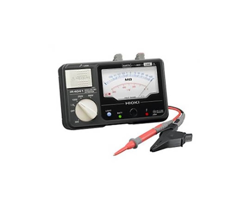 アナログメグオームハイテスタ 500V/100MΩ 4レンジ （スイッチなしリード付属）