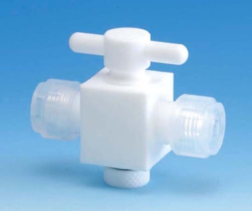 オールPTFE2方バルブ 6φ(接続型)