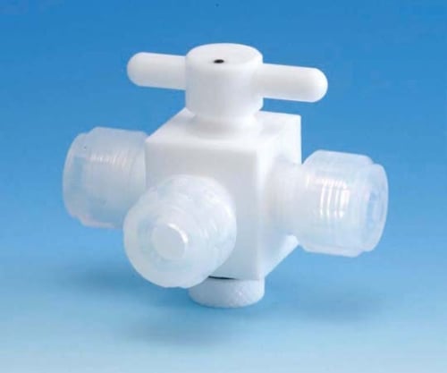 オールPTFE3方バルブ 8φ(接続型)