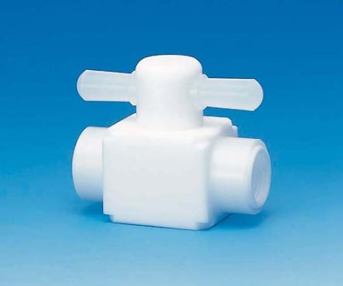 PTFEメス2方バルブ圧入型 Rc1/2