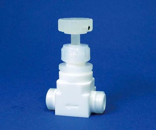 PTFEダイヤフラムバルブメス型 Rc1/2